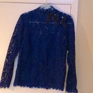 JCrew, lace top. Size 10